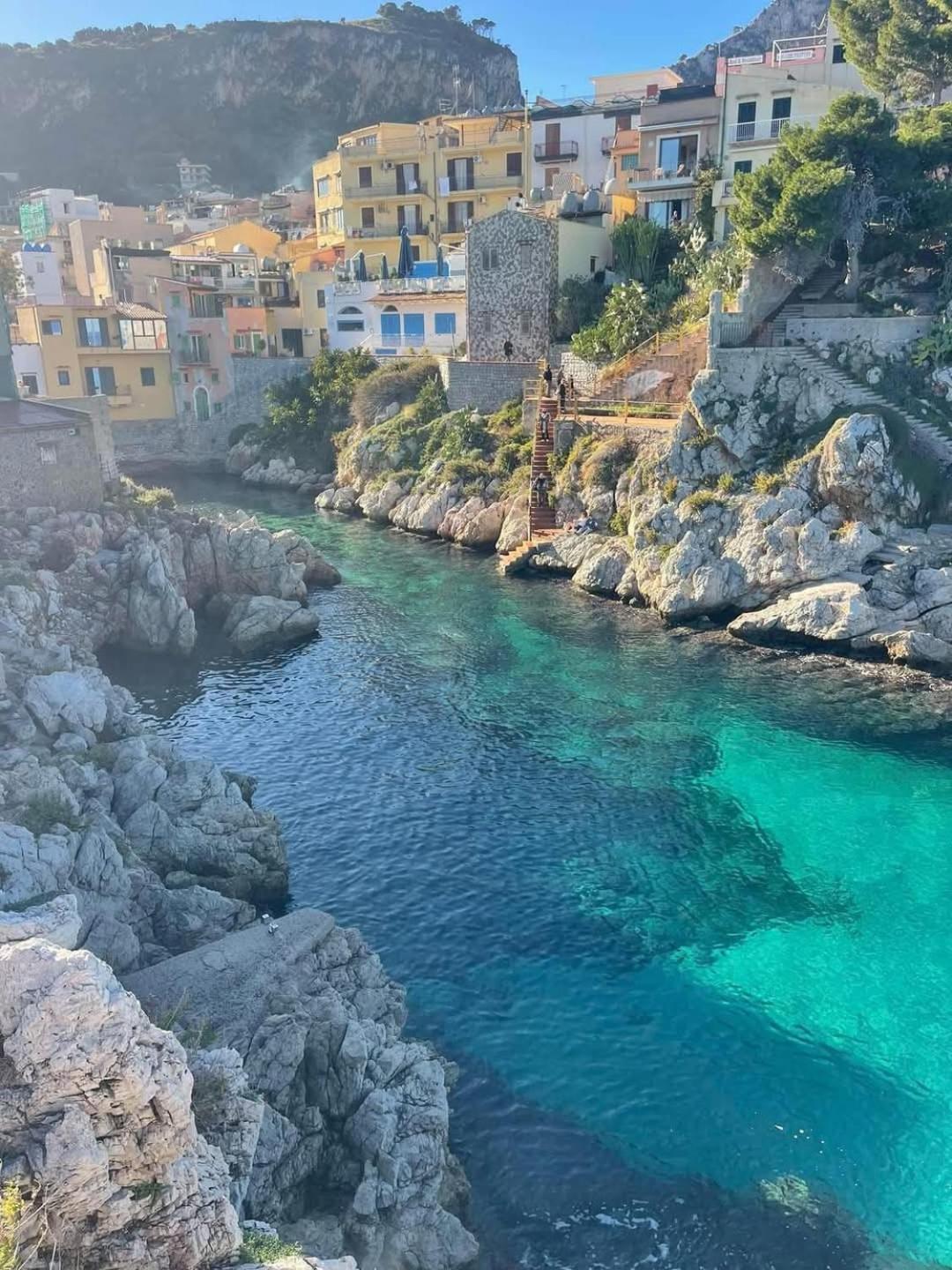 Villa Casa Maria Elena Santa Flavia Esterno foto