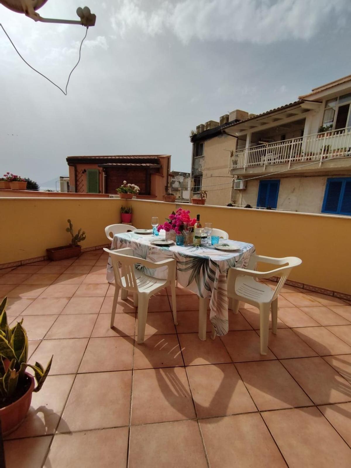 Villa Casa Maria Elena Santa Flavia Esterno foto